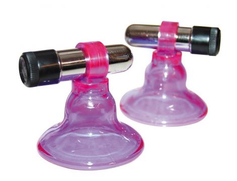 Pompka do sutków You2Toys fioletowa z wibracją - 6